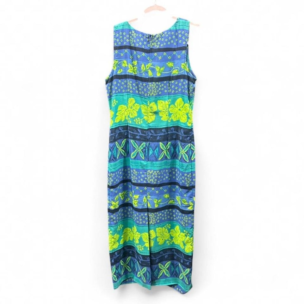 Women's‎ retro 90s style floral dress by Kathy Lee Collection size 6 - Picture 3 of 4